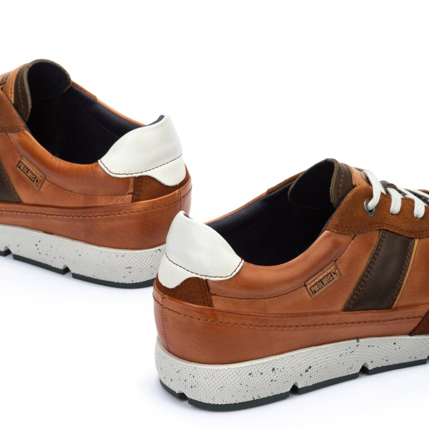 Men's Pikolinos FUENCARRAL Sneakers Brown | NZ ZAQ3295